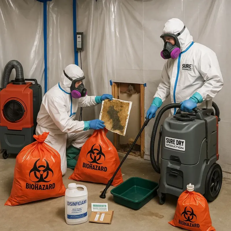 Contaminated Water Handling Protocols process in Wauna, WA